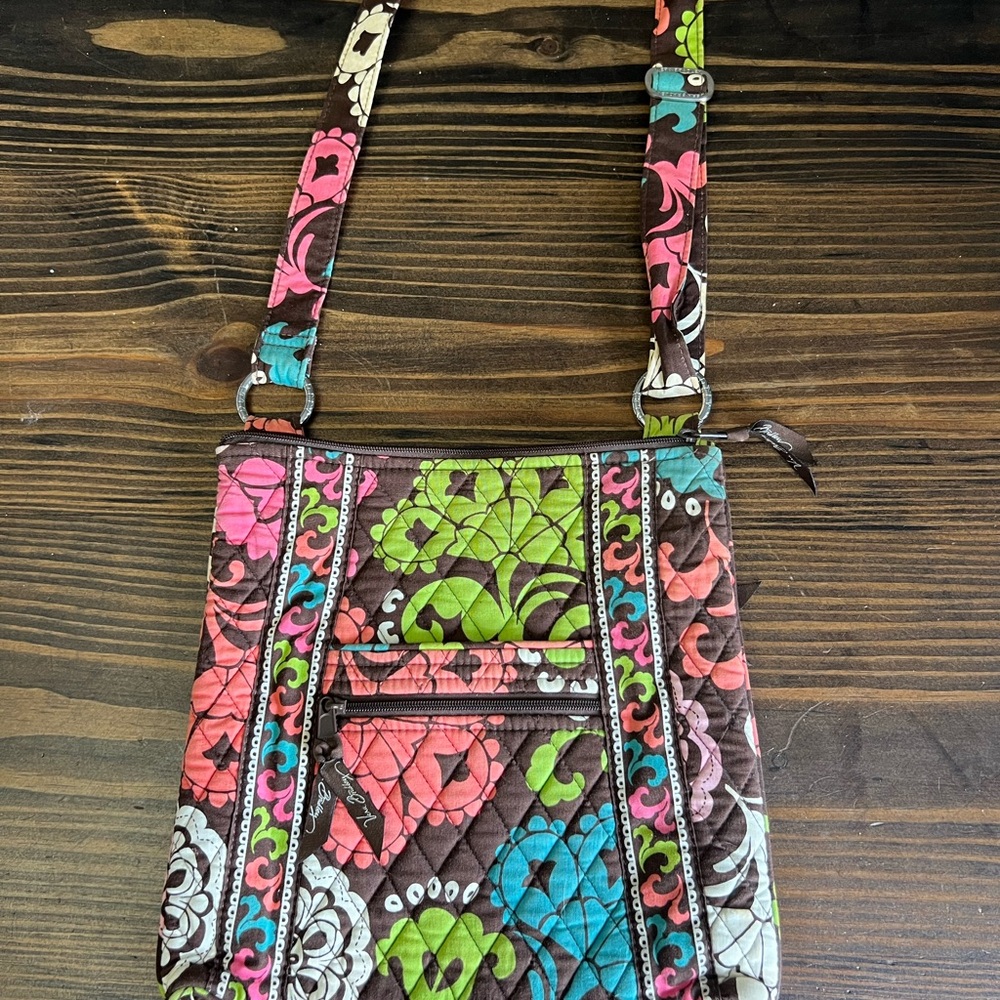 Vera Bradley Multicolor Floral Crossbody Bag